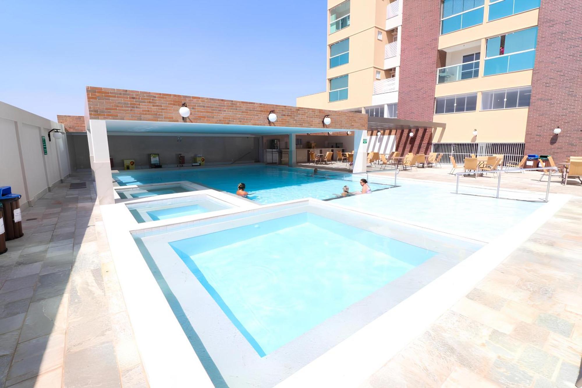 Piazza Diroma Com Acesso Ao Acqua Park Lejlighed Caldas Novas Eksteriør billede