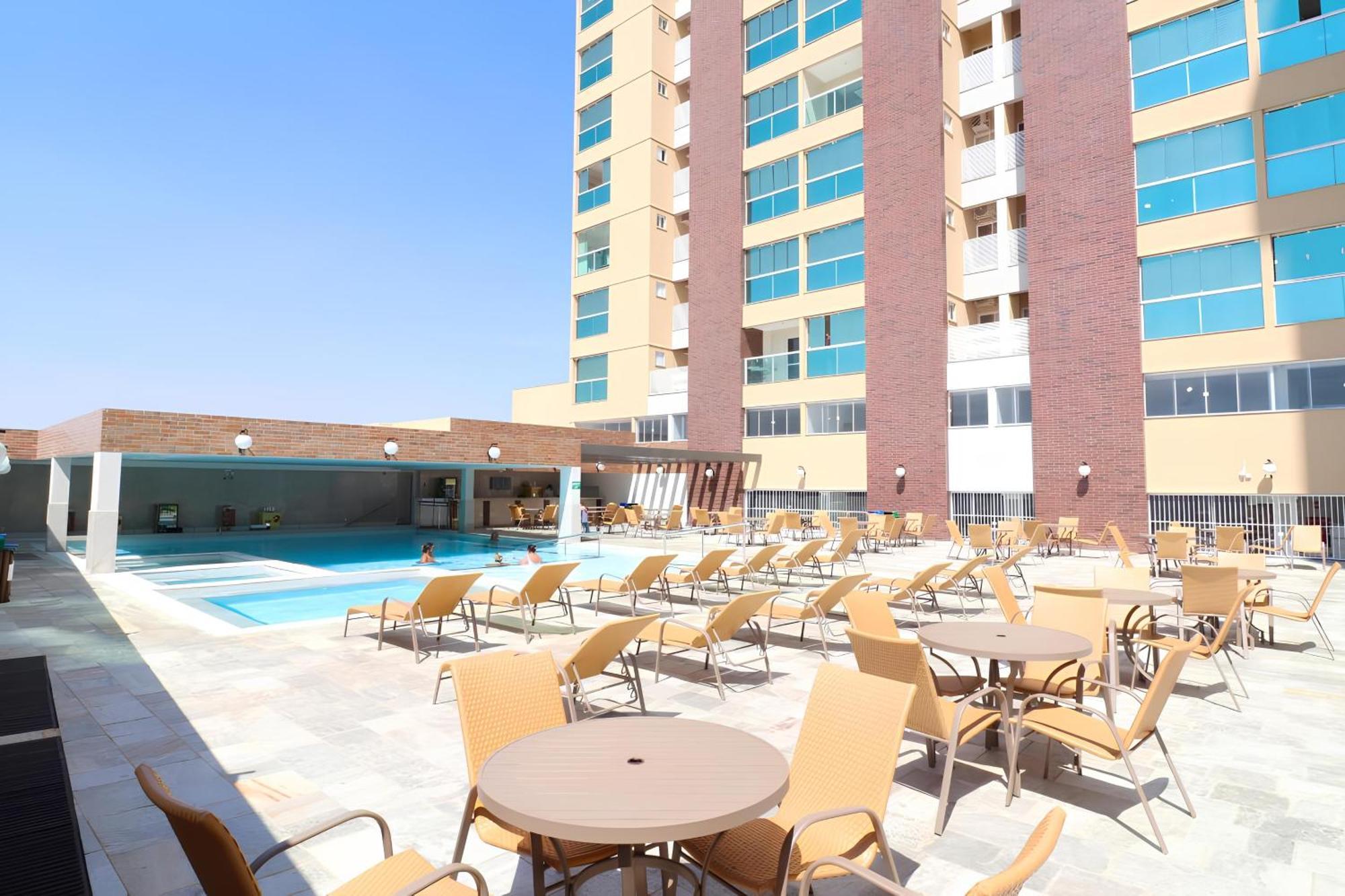 Piazza Diroma Com Acesso Ao Acqua Park Lejlighed Caldas Novas Eksteriør billede